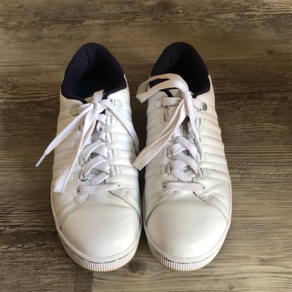 white K-Swiss
